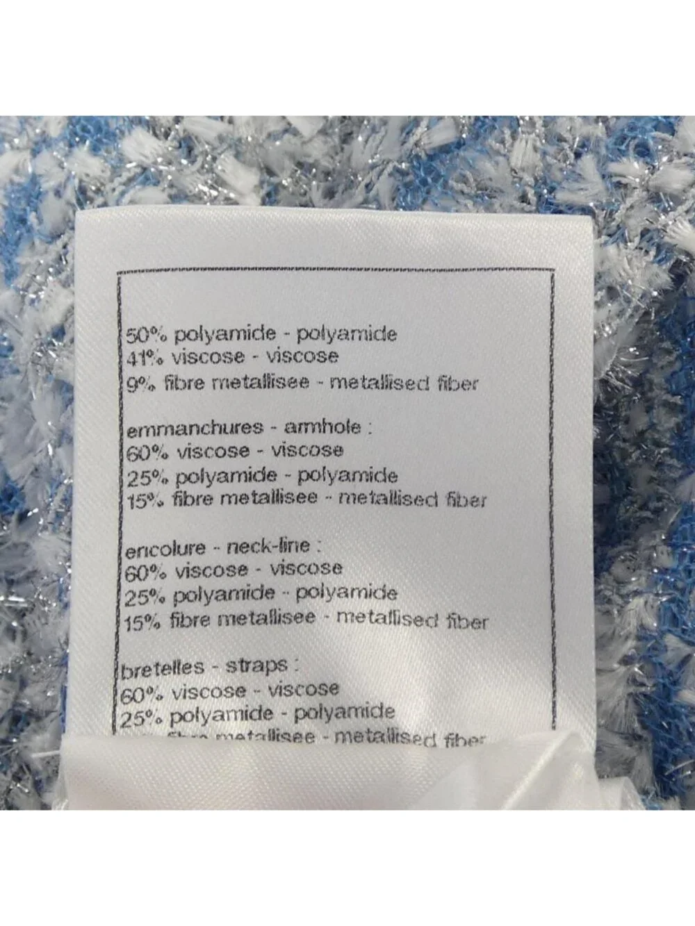 Chanel 26c Camisole Top Blue